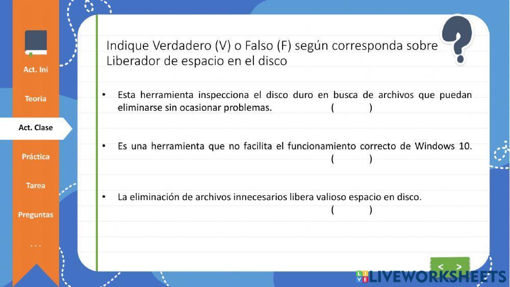 Liberador de espacio en el disco