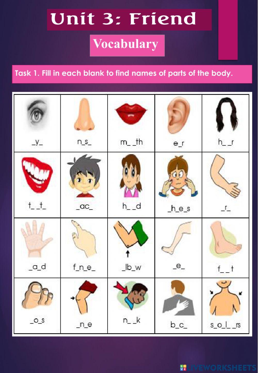 ILSW6-Unit 3- Vocabulary