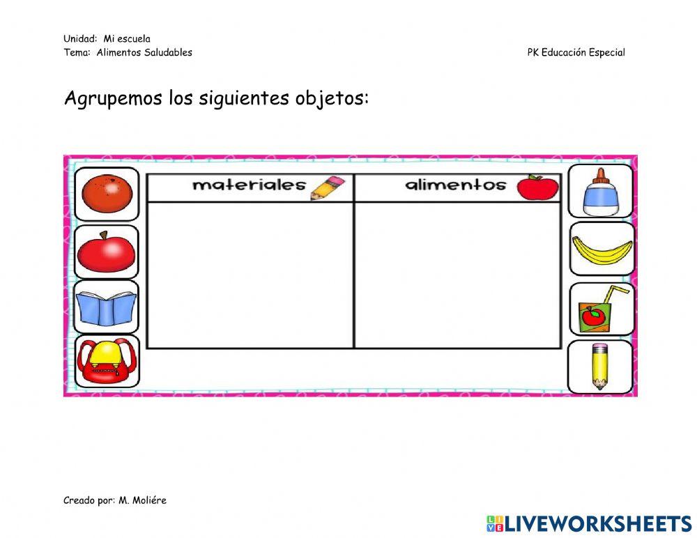 Alimentos Saludables