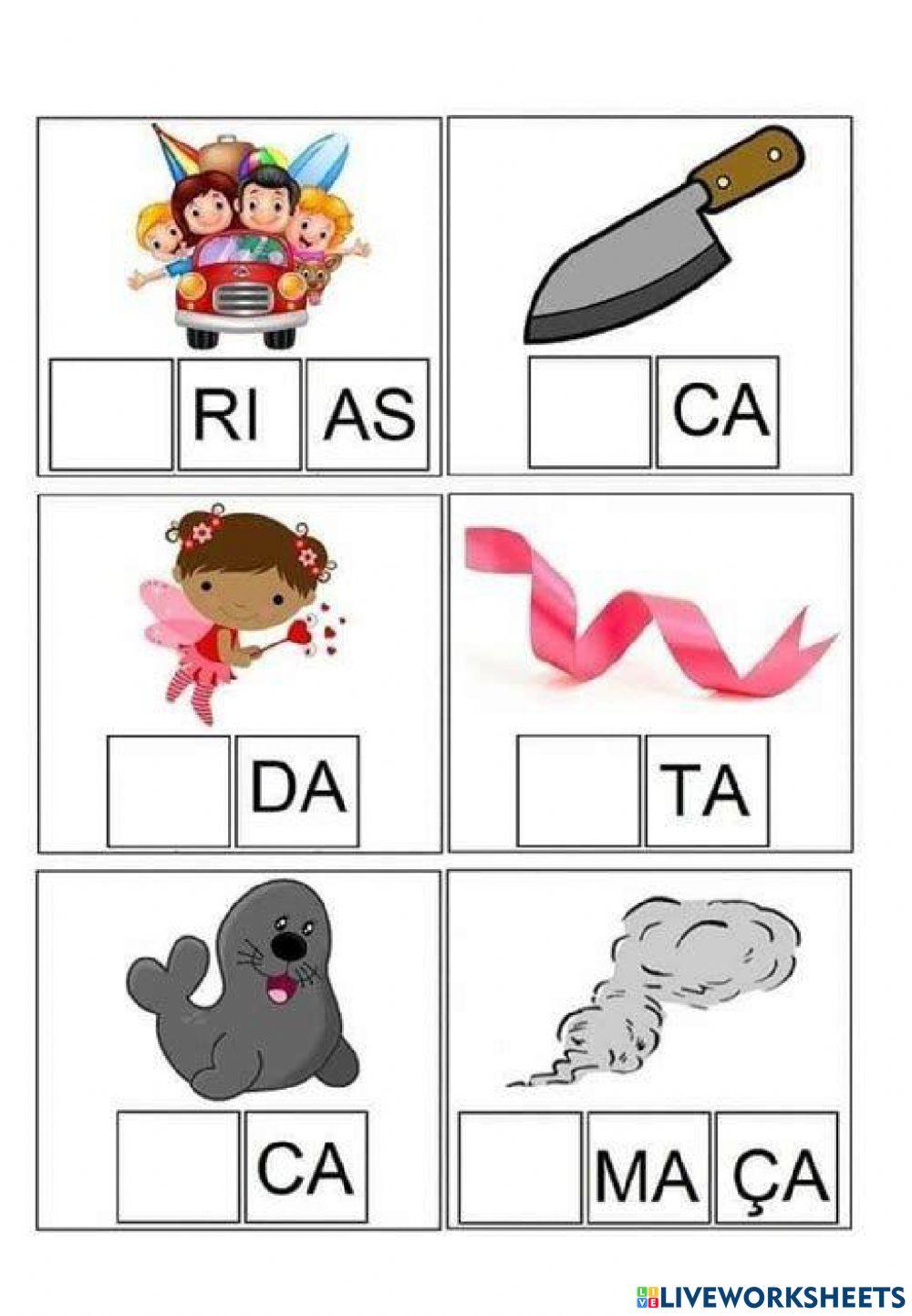 Atividade de conscência fonológica