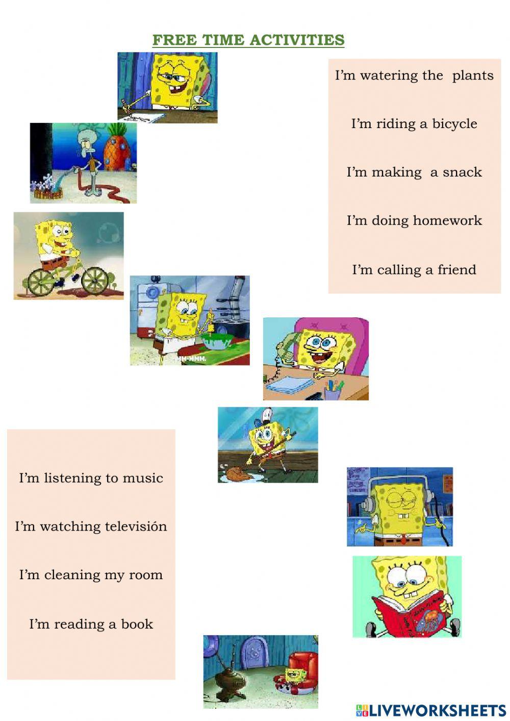 Free time activities