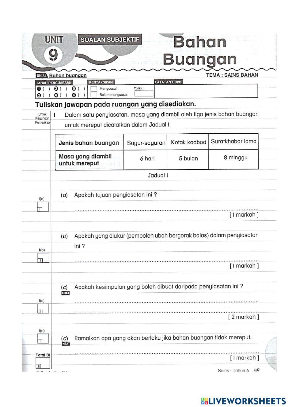 Pengurusan bahan buangan