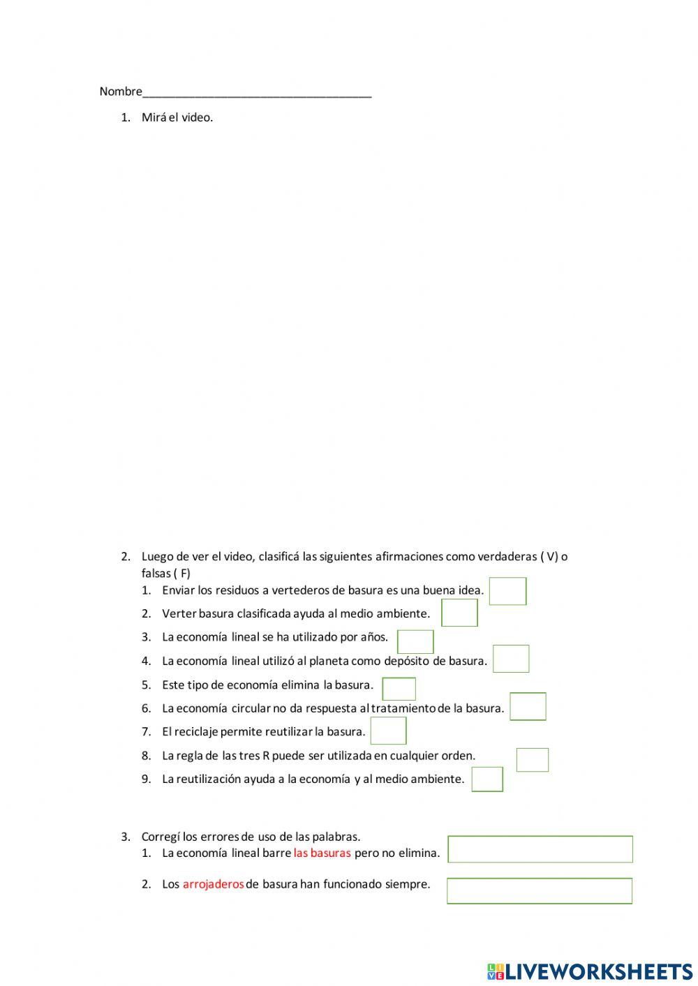 Colocaciones con BASURA