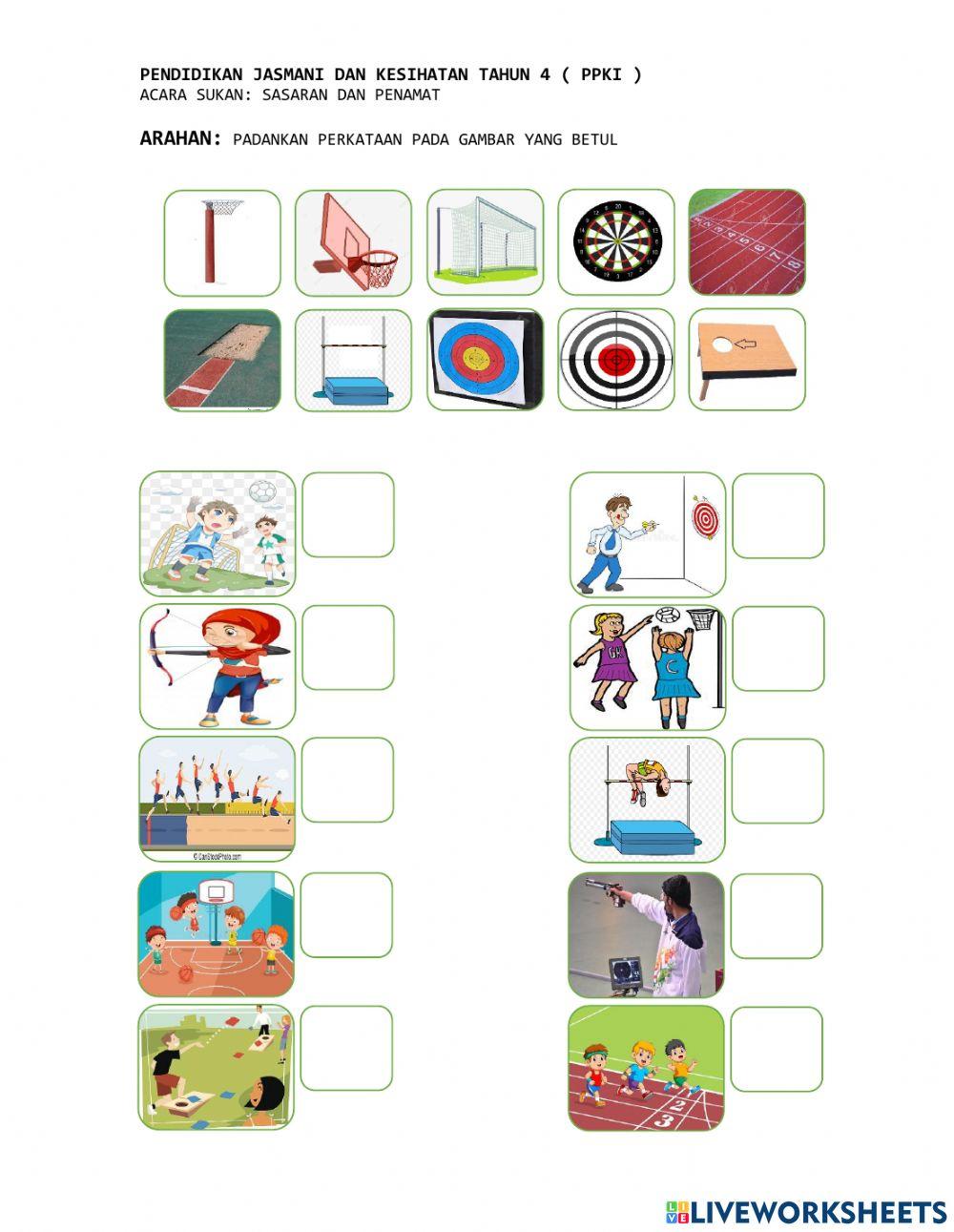 Acara sukan - sasaran