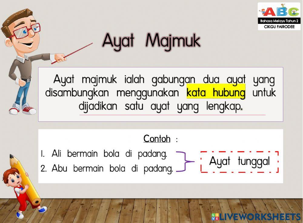 Kata Hubung dan Ayat Majmuk
