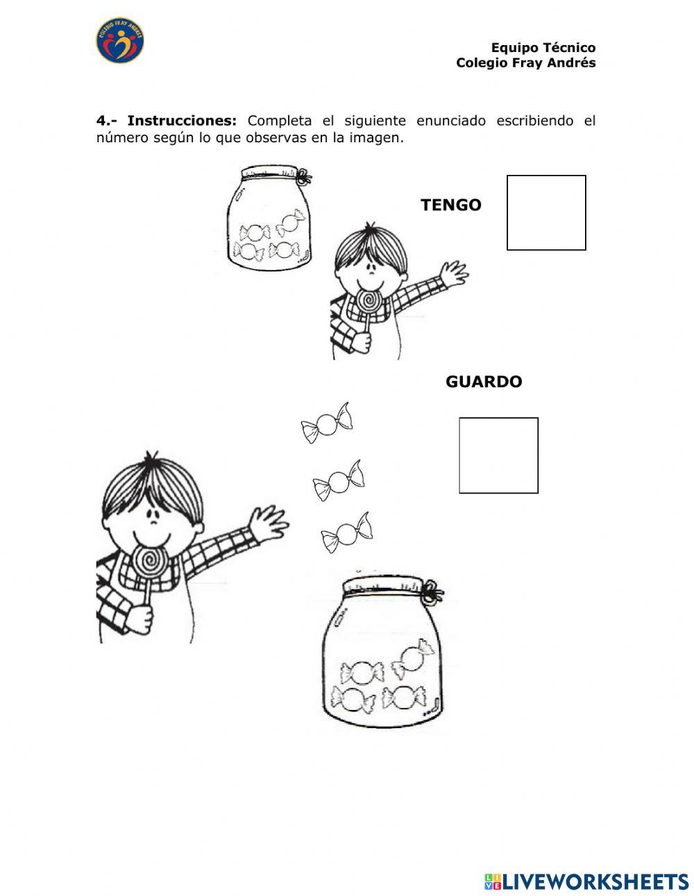 Evaluación Trimestral 1° básico
