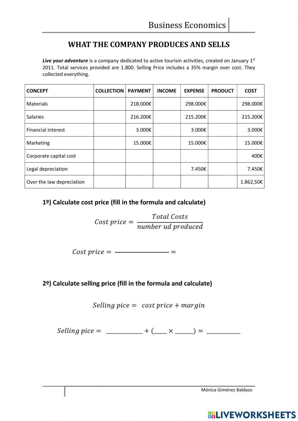 Value and valuation: production