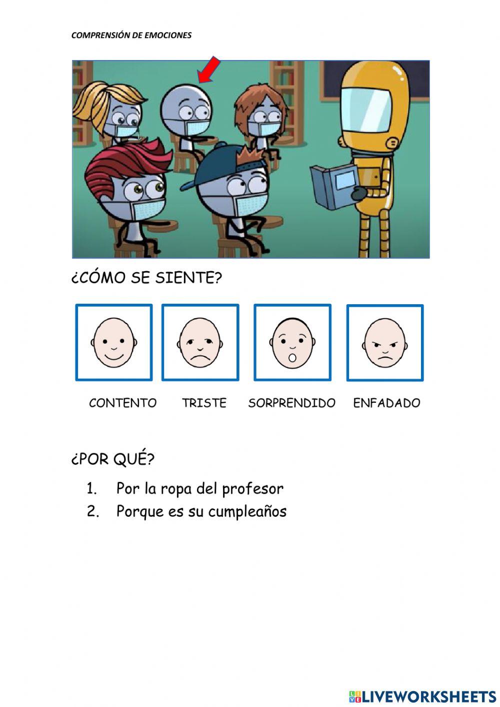 Comprensión vuelta al colegio con Covid