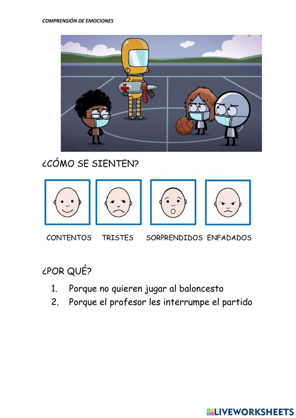 Comprensión vuelta al colegio con Covid