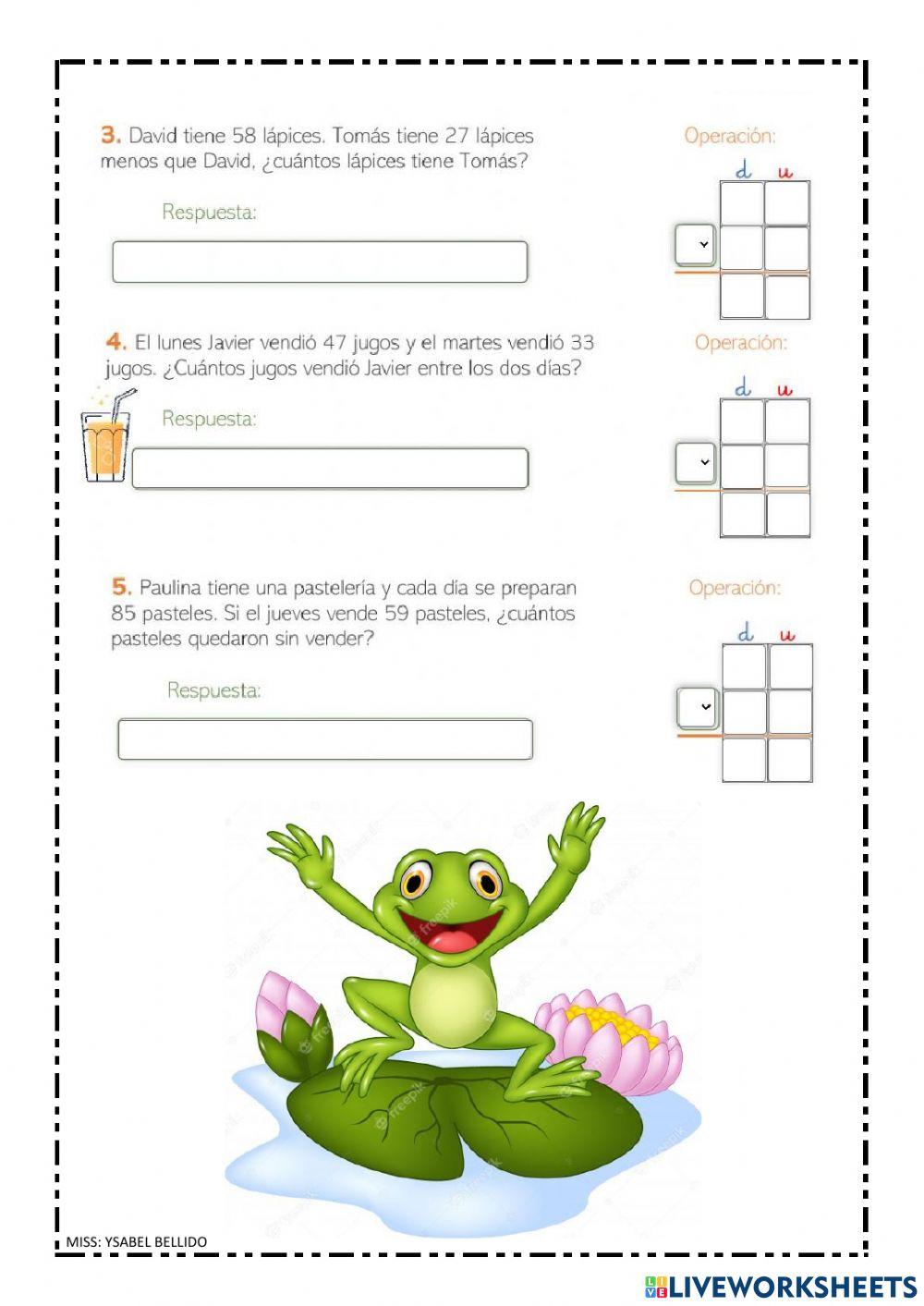 Examen Mensual de Matemática