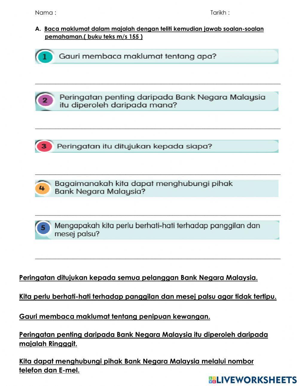 Bhasa Melayu Tahun 4 SJKT-Cikgu Acu