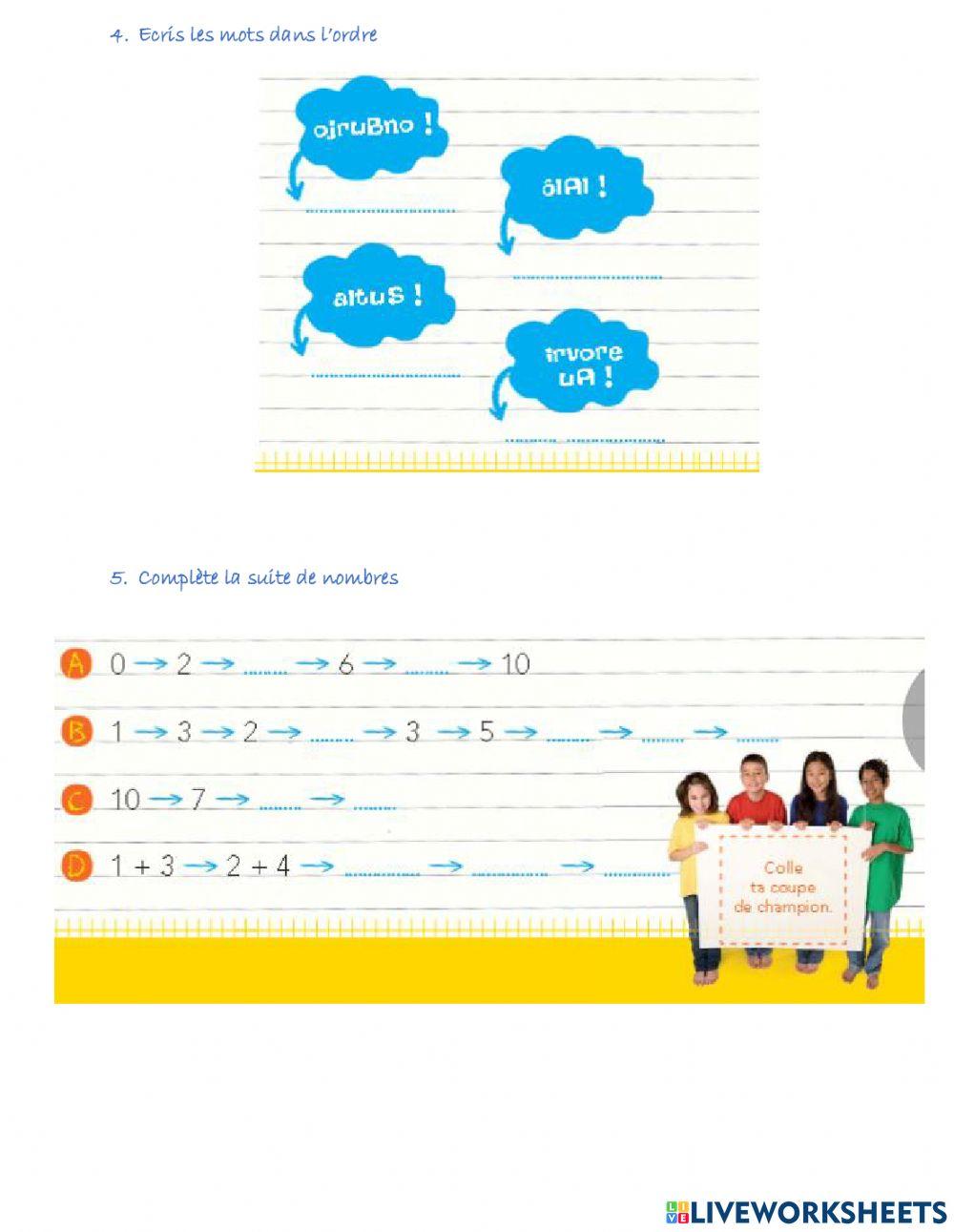 Je révise Unité 1 Loustic