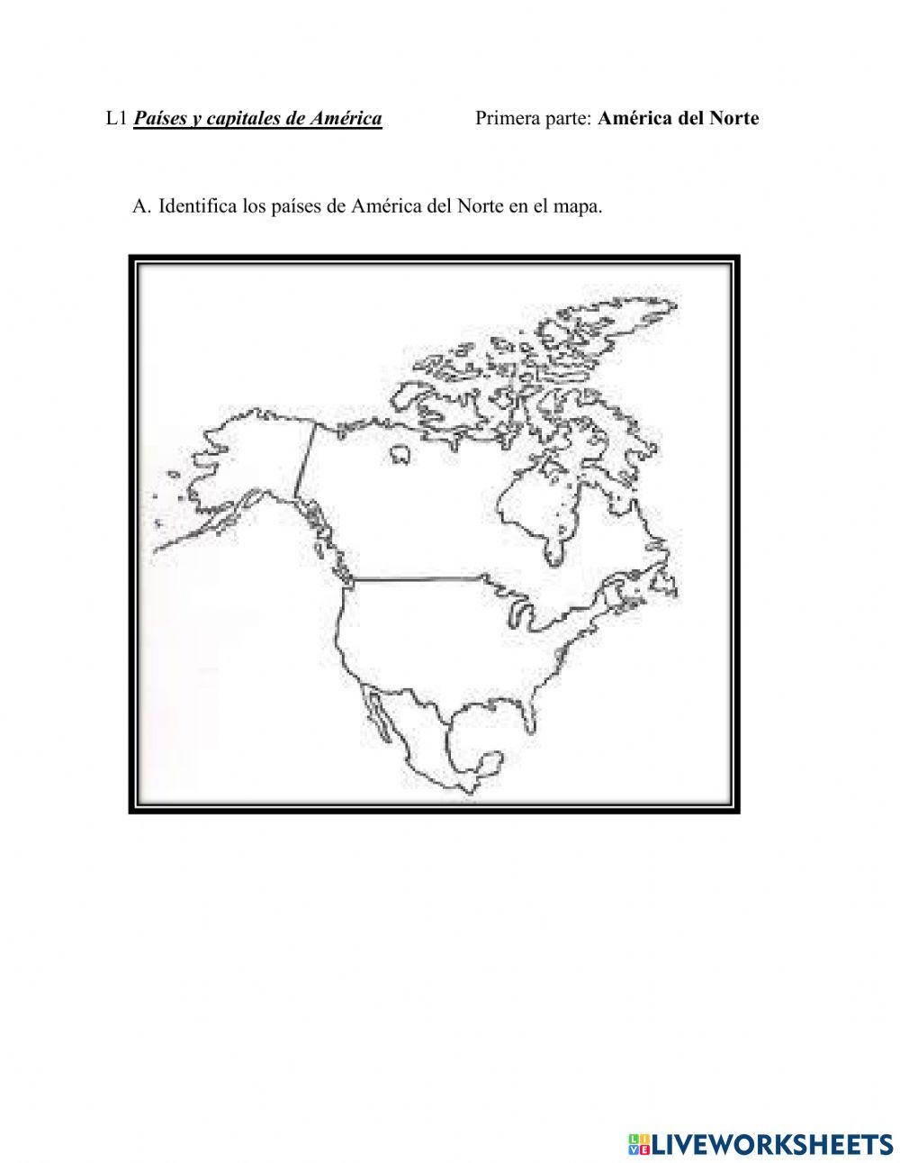 Países de América del Norte