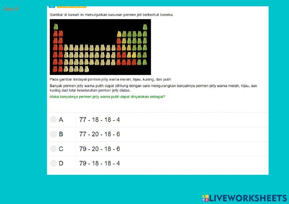 Latihan akm numerasi