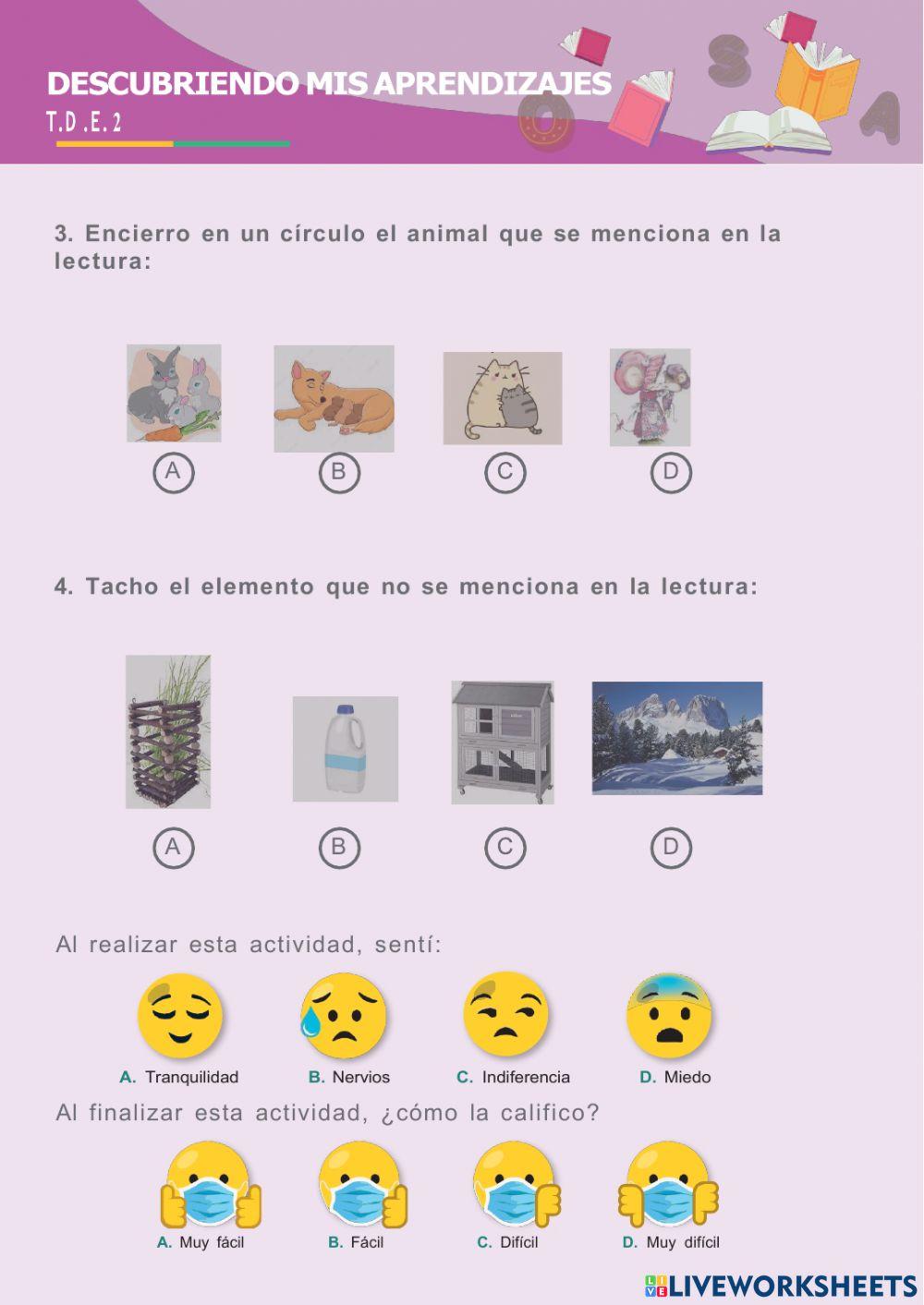 Comprensión Lectora