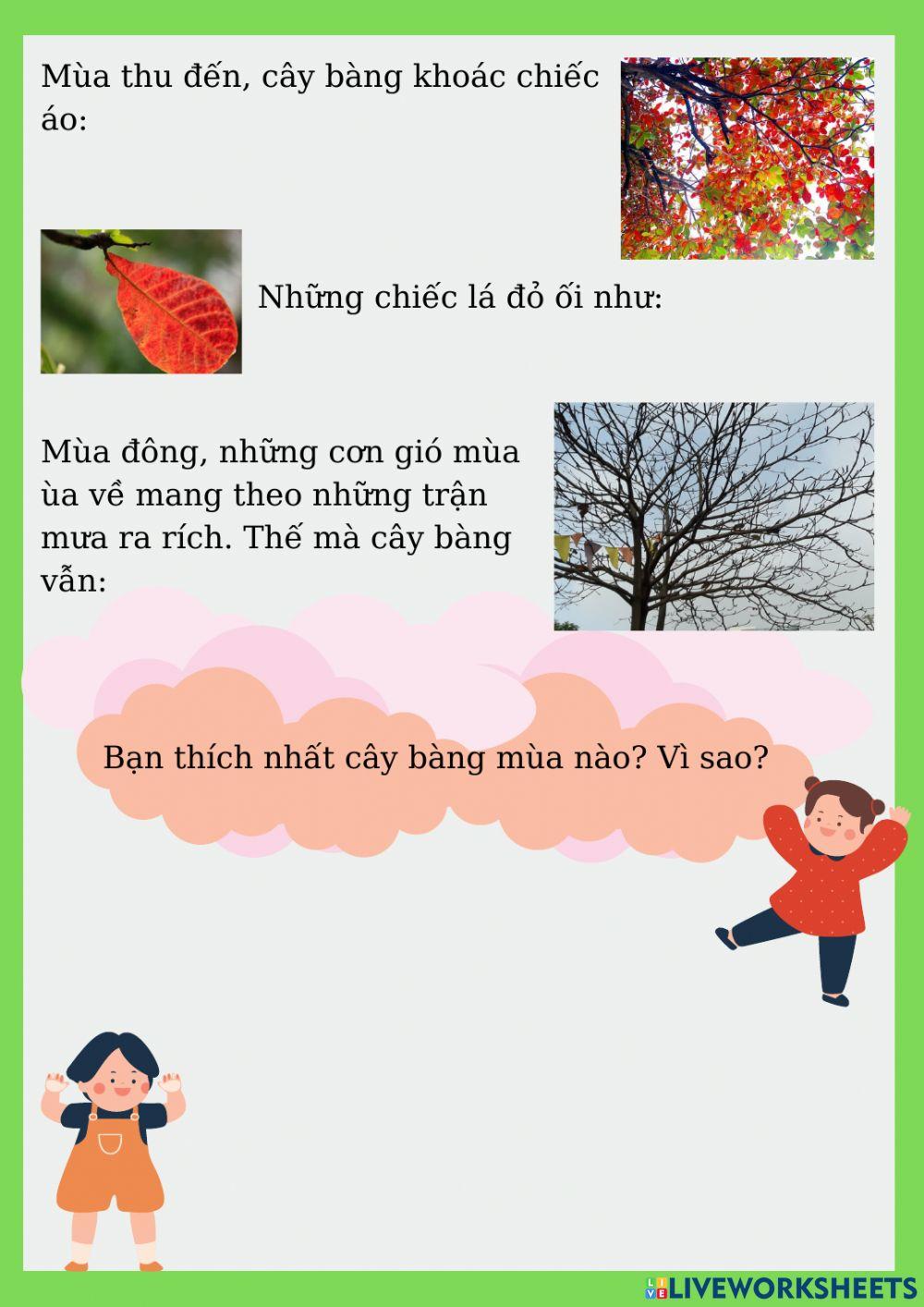 Luyện tập miêu tả cây cối