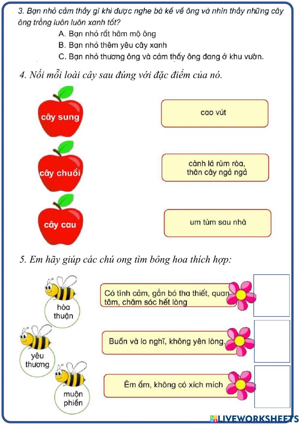 Ôn tập Tiếng Việt 2