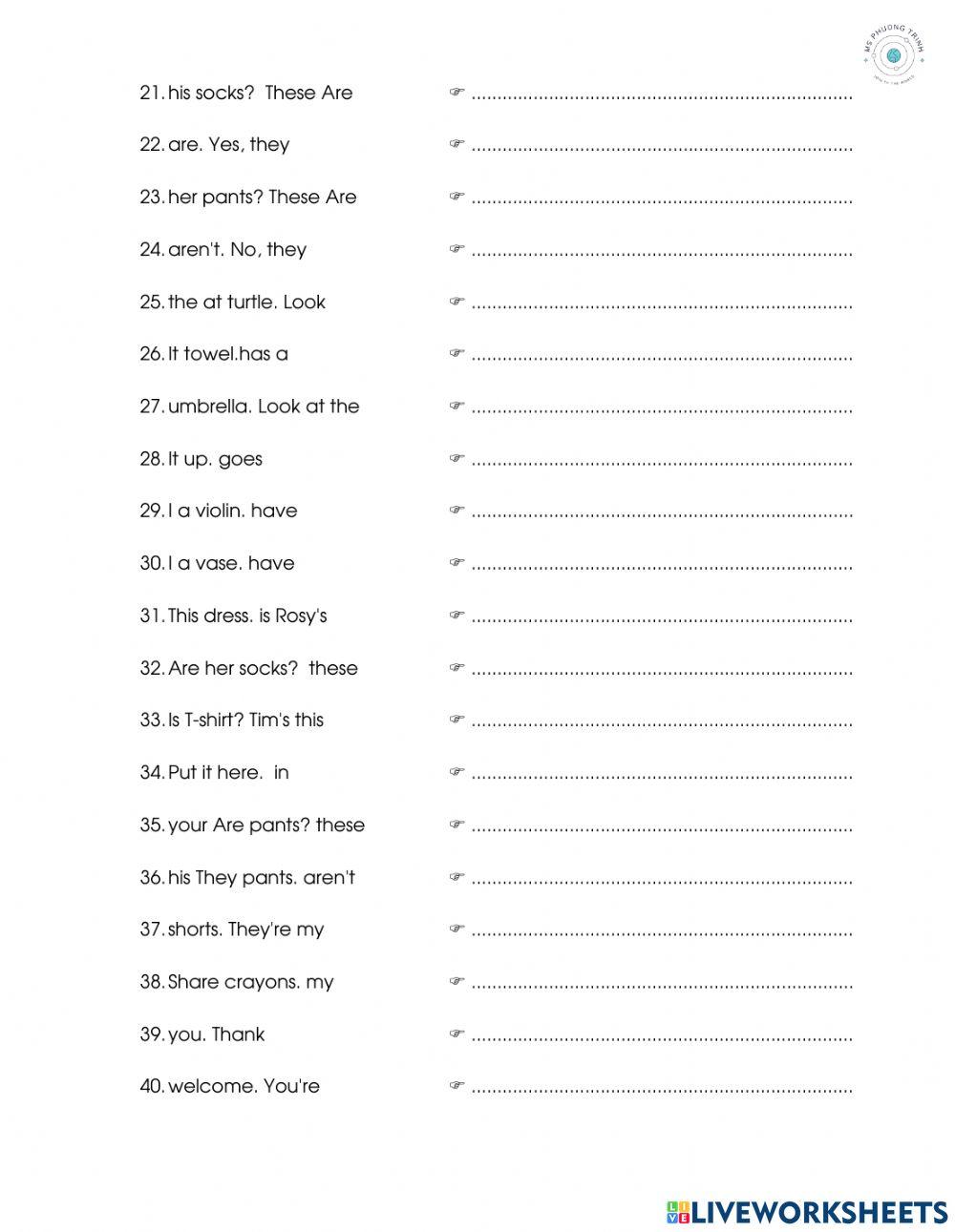 Family and Friends 2 - Review First Semester (Ms Trinh)