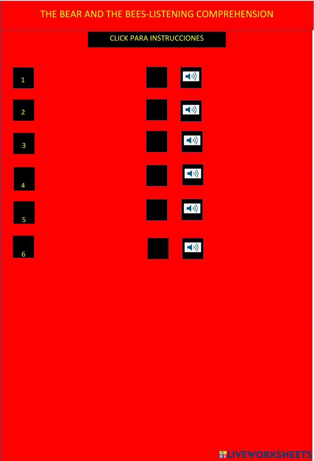 The bear and the bees