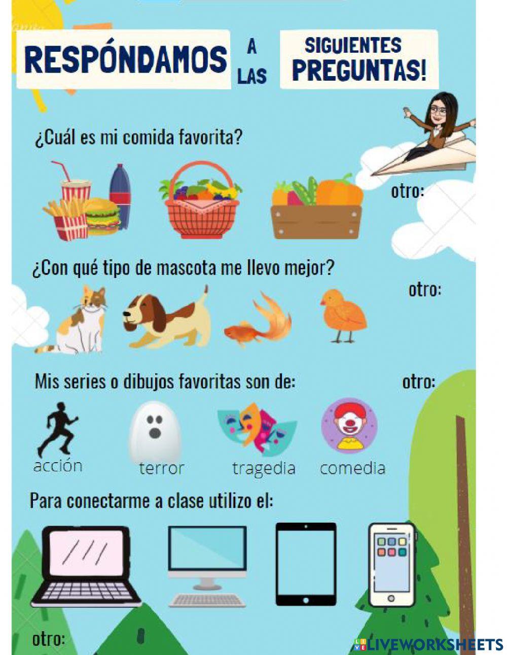 Ficha de presentación