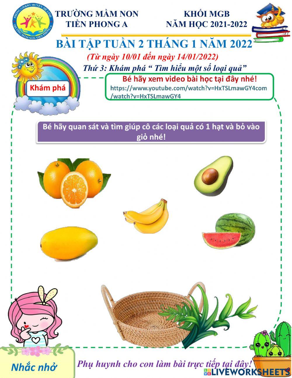 Bé hãy quan sát và trả lời theo yêu cầu của cô nhé!