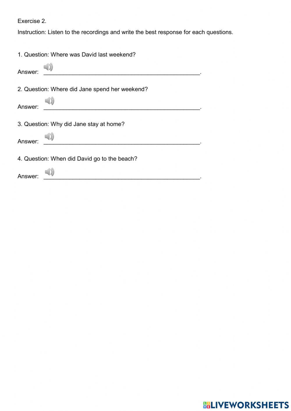 1. Worksheet Unit 12