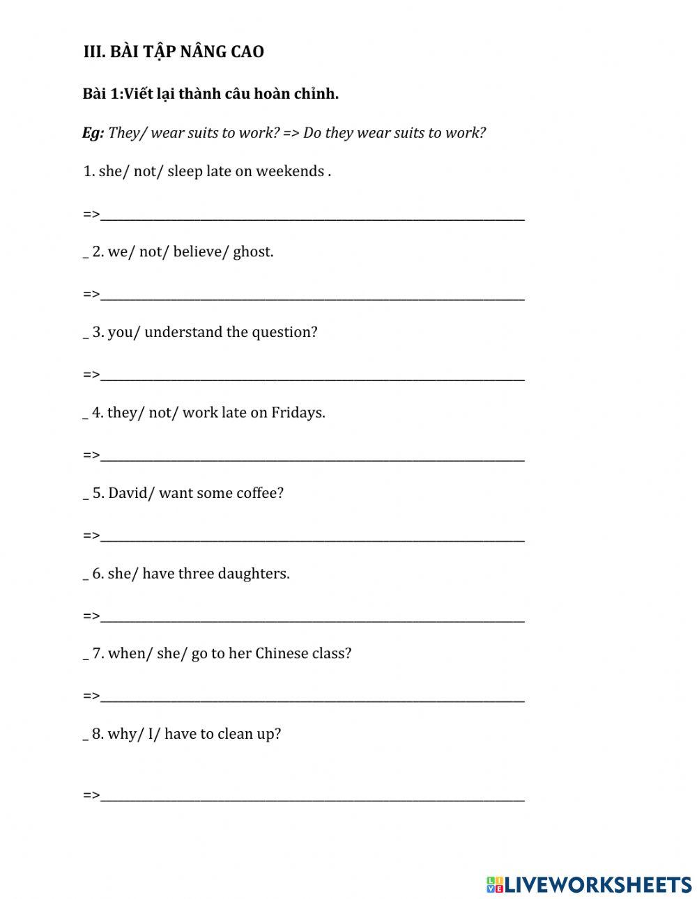 Unit 2. Simple Future Tense (2)