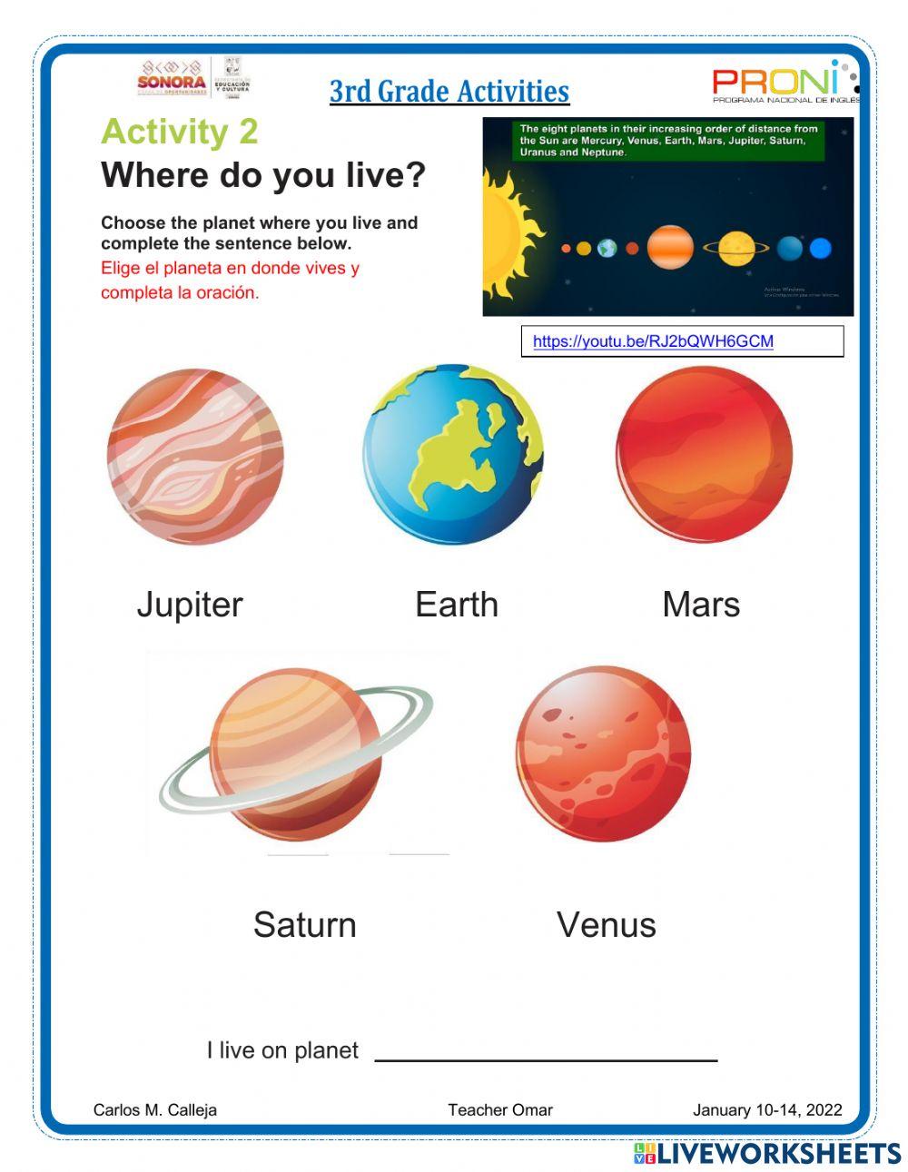 3rd- WEEK January 10, 2022
