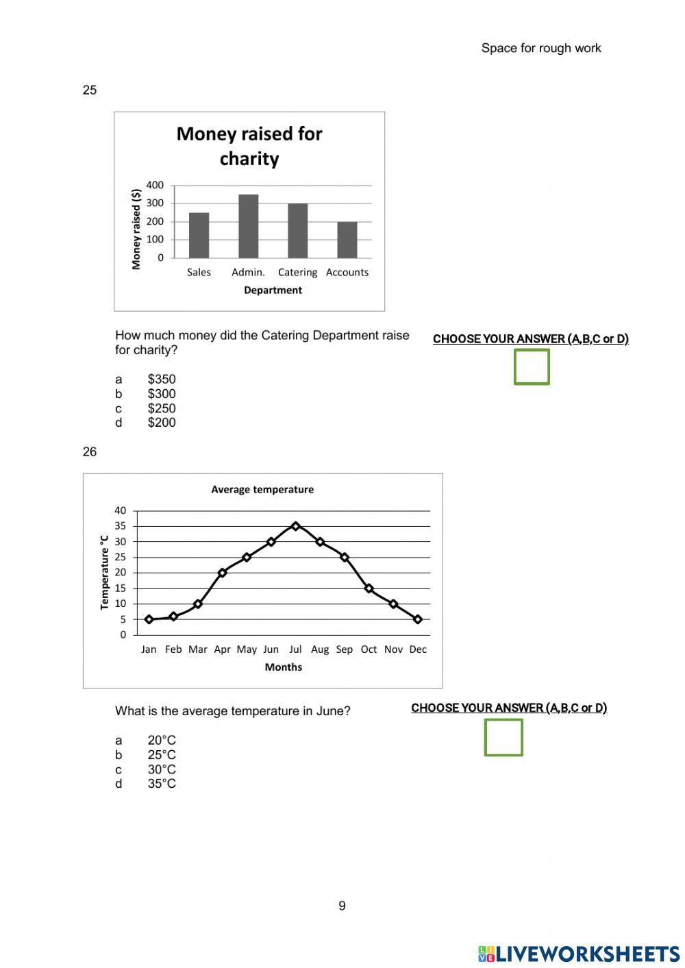Sample Paper 1 - Part A of City and Guilds Math Stage 1