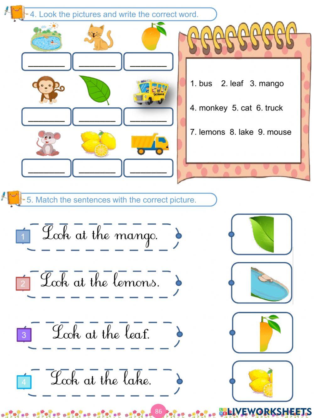 Grade 1 Unit 12: AT THE LAKE