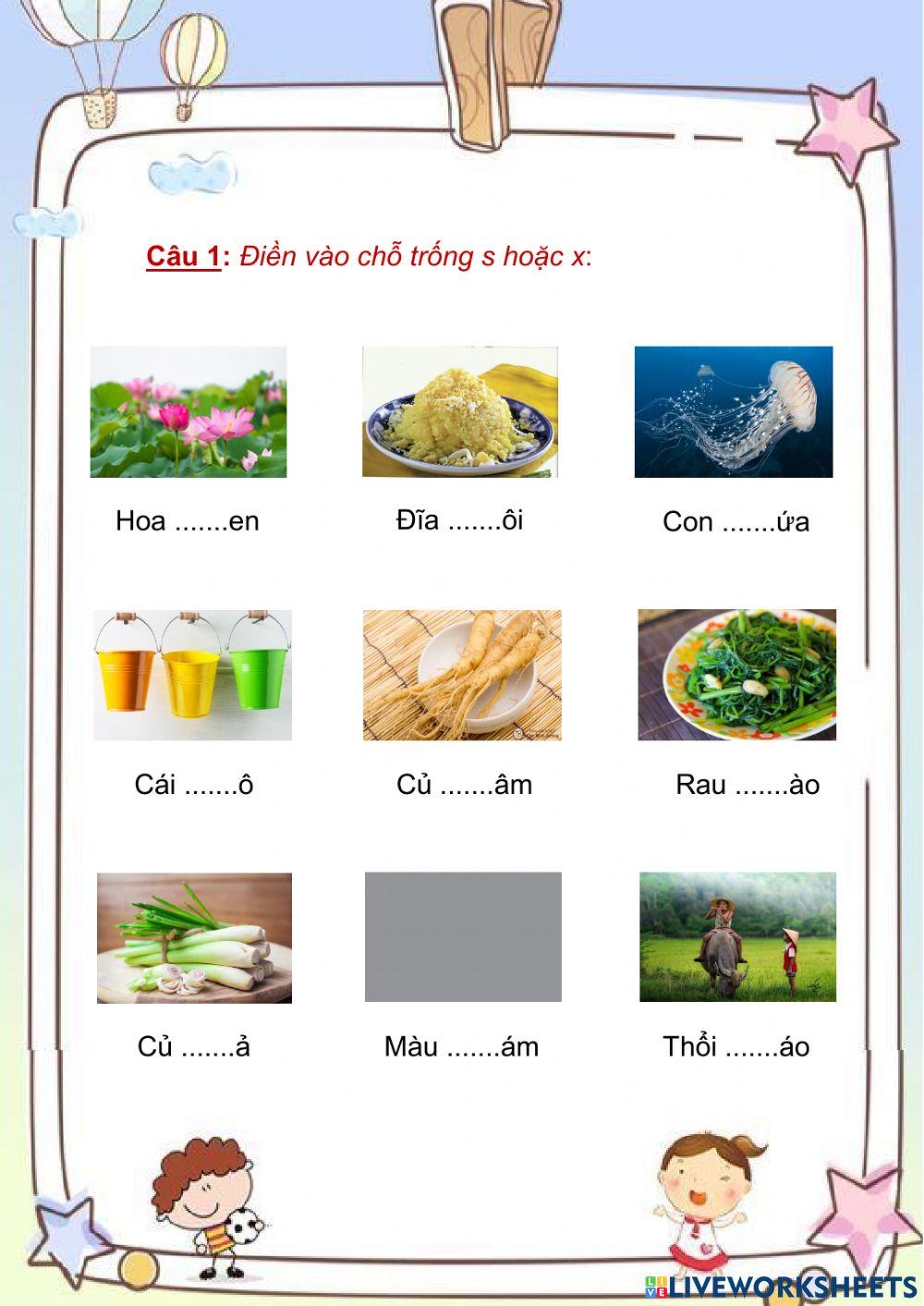 Phiếu bài tập Tiếng Việt 4 Tuần 27