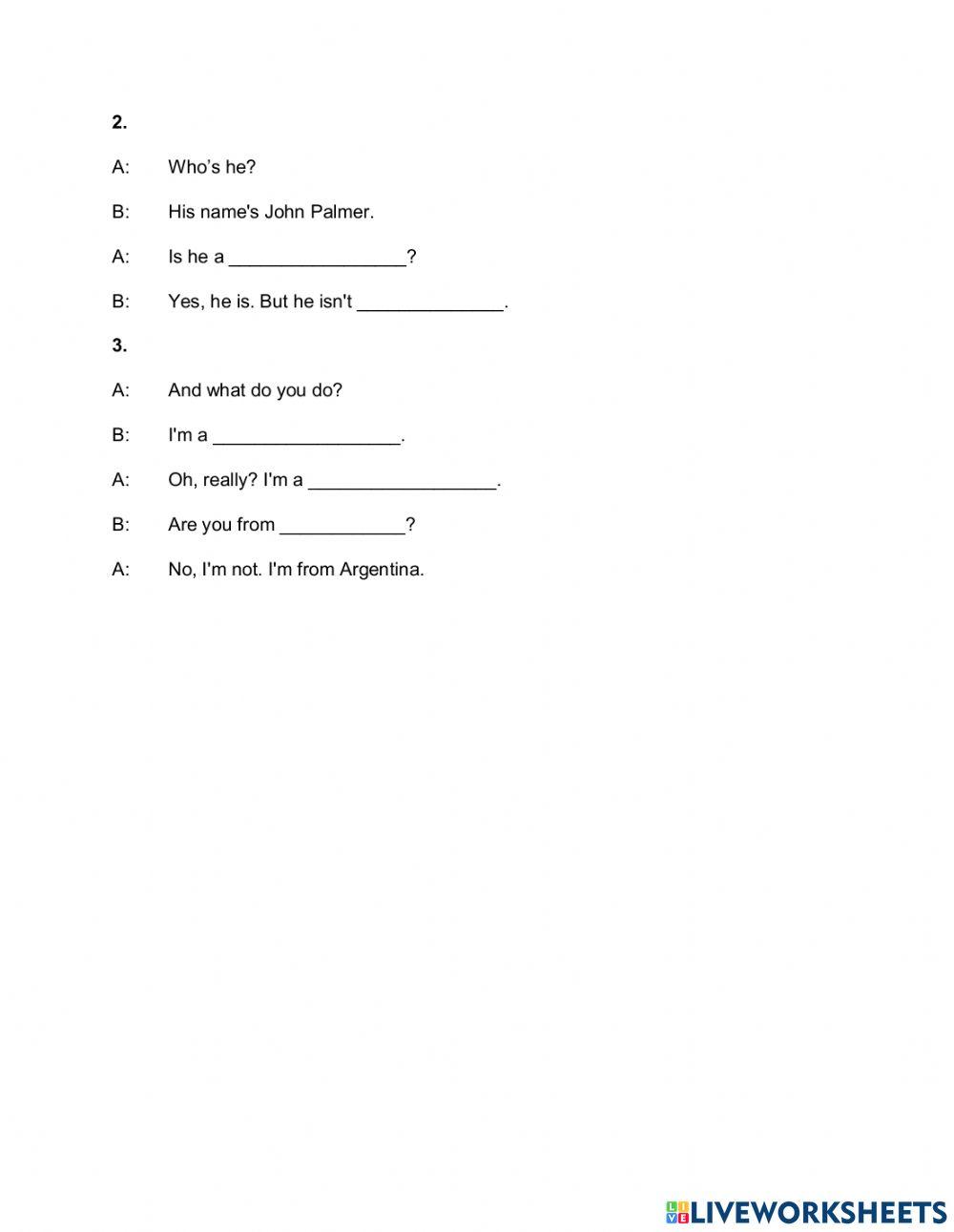 MEETING PEOPLE-Listening lesson prep