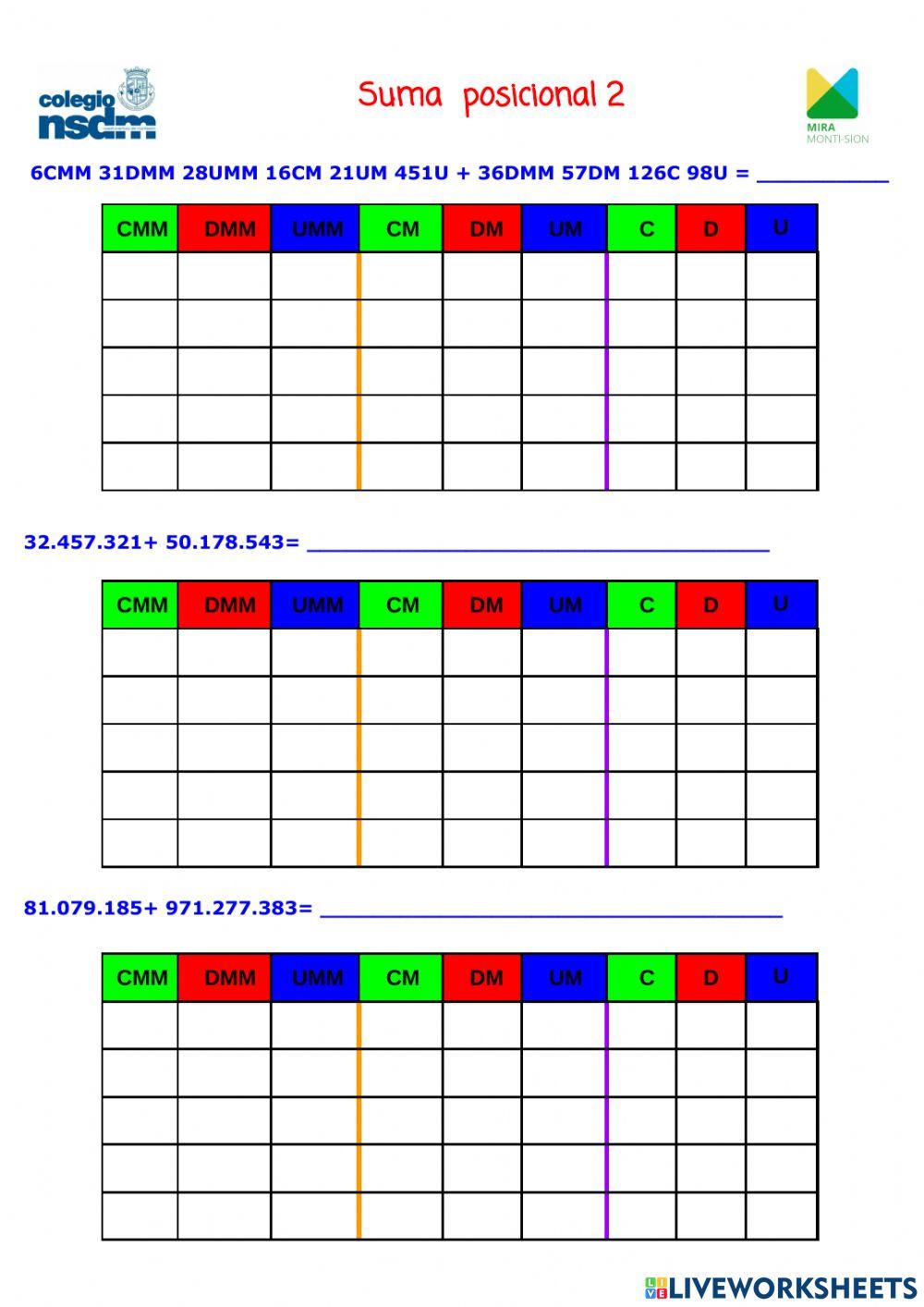 suma abn (posicional 2)