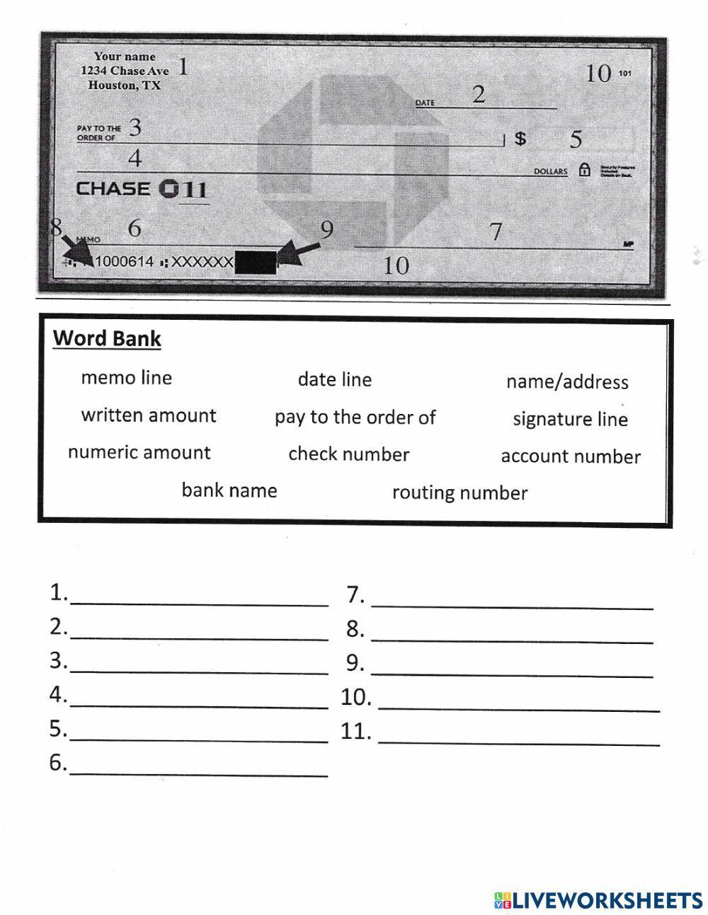 parts-of-a-check-interactive-worksheet-live-worksheets