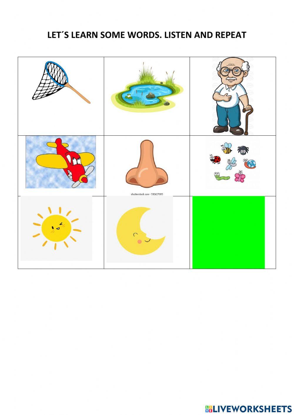 Jolly Phonics. Letter sound -n-