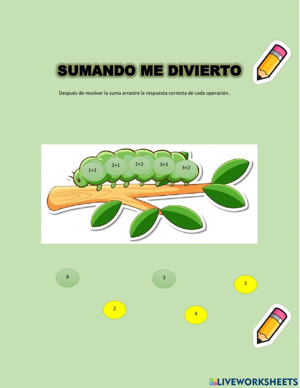 Sumando me divierto Sumando me divierto