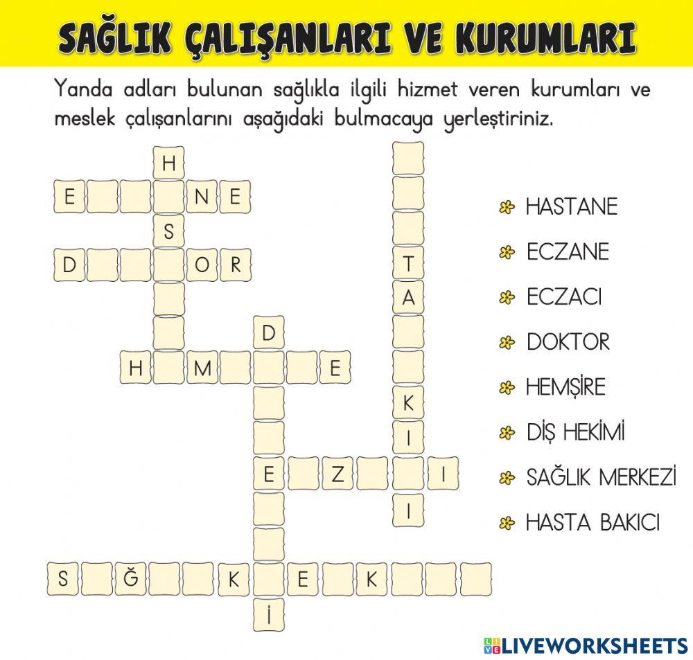 Sağlık Çalışanları ve Kurumları