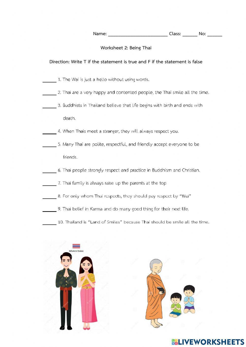 Thai culture (Being Thai)