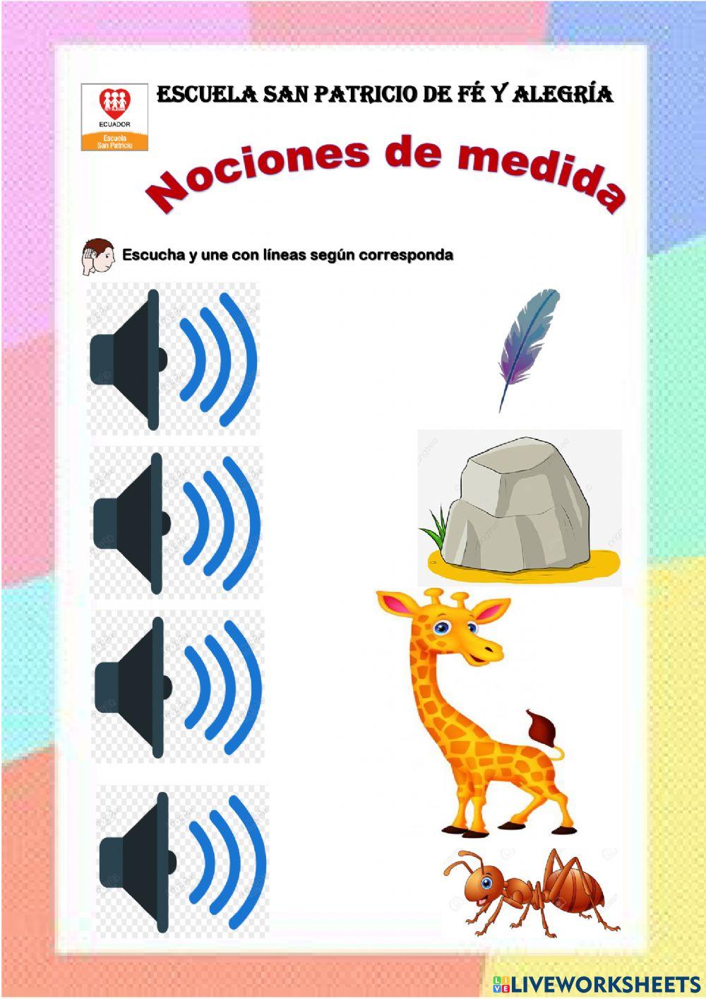 Nociones de medida