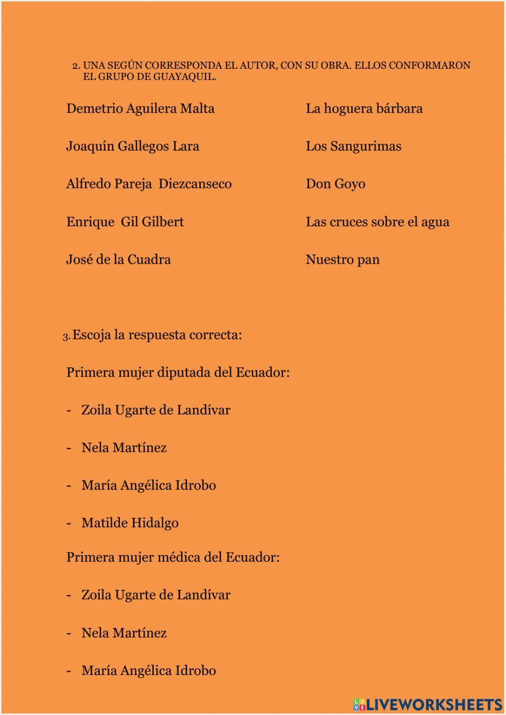 Arte y cultura del Ecuador primera mitad del siglo xx