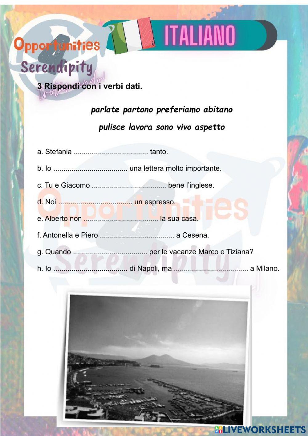 Progetto Italiano tarea 5