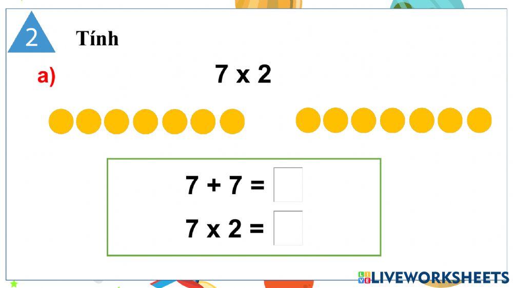 Phép nhân (tiết 1)