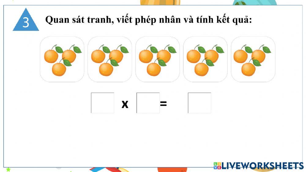 Phép nhân (tiết 1)