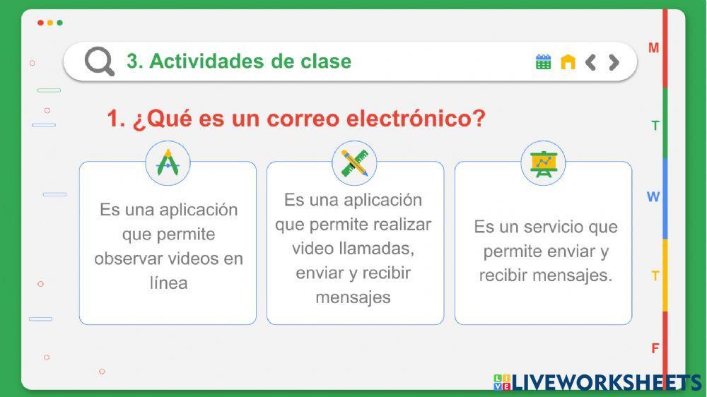 Actividad en Clase Cuarto