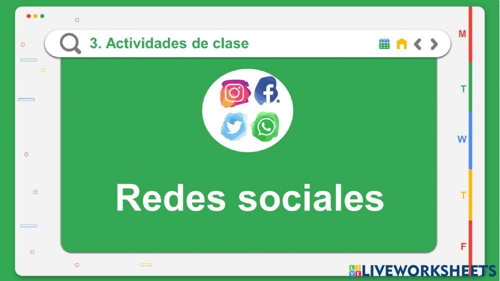 Redes sociales y sus características