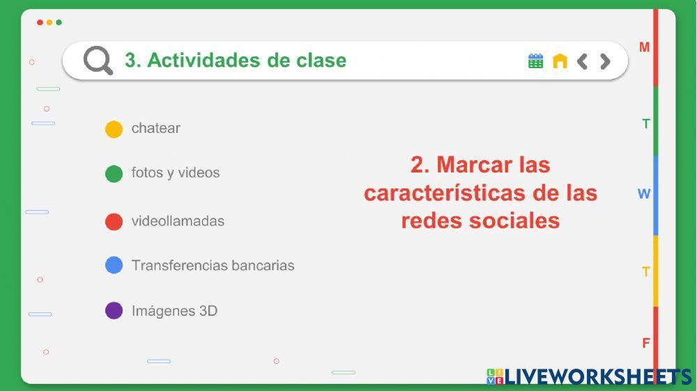 Redes sociales y sus características