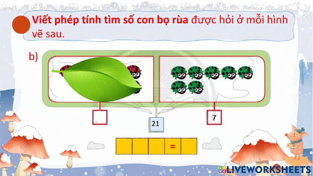 BTT2 - Tuần 17 - Ôn tập phép cộng trừ