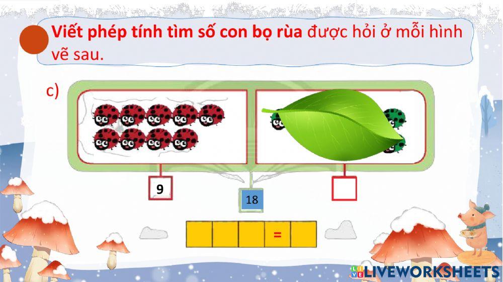 BTT2 - Tuần 17 - Ôn tập phép cộng trừ