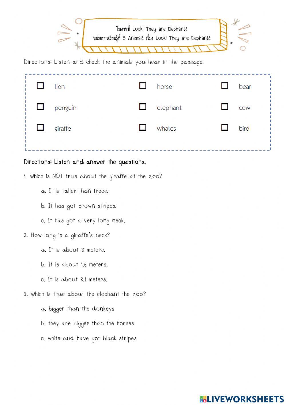 Look! They are Elephants