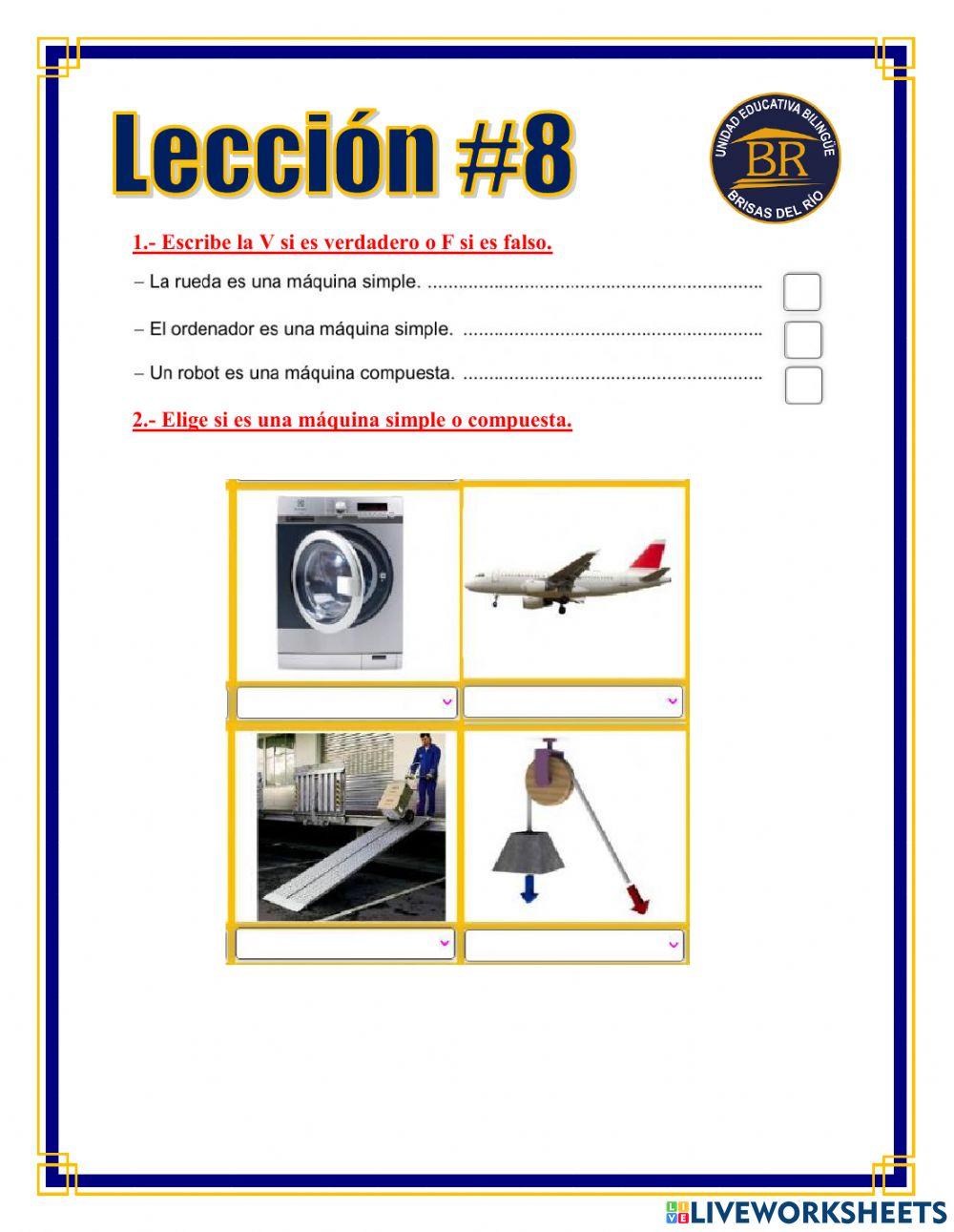 Máquinas y la energía